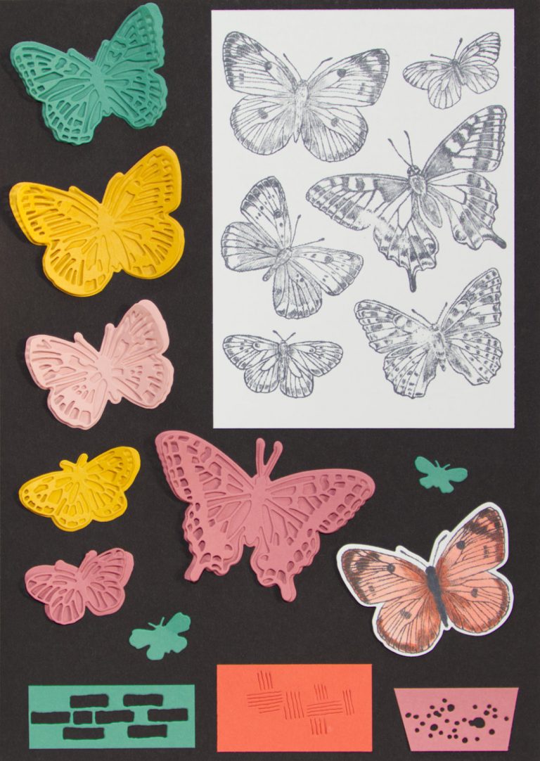 Z-Fold Card Butterfly Brilliance mit Stampin' Up!