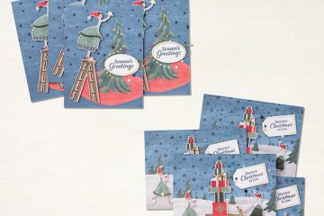 Kartenset „Verspielte Weihnachten“ von Stampin' Up!
