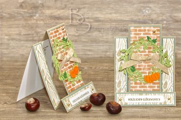 Center Step Card mit Stampin' Up!