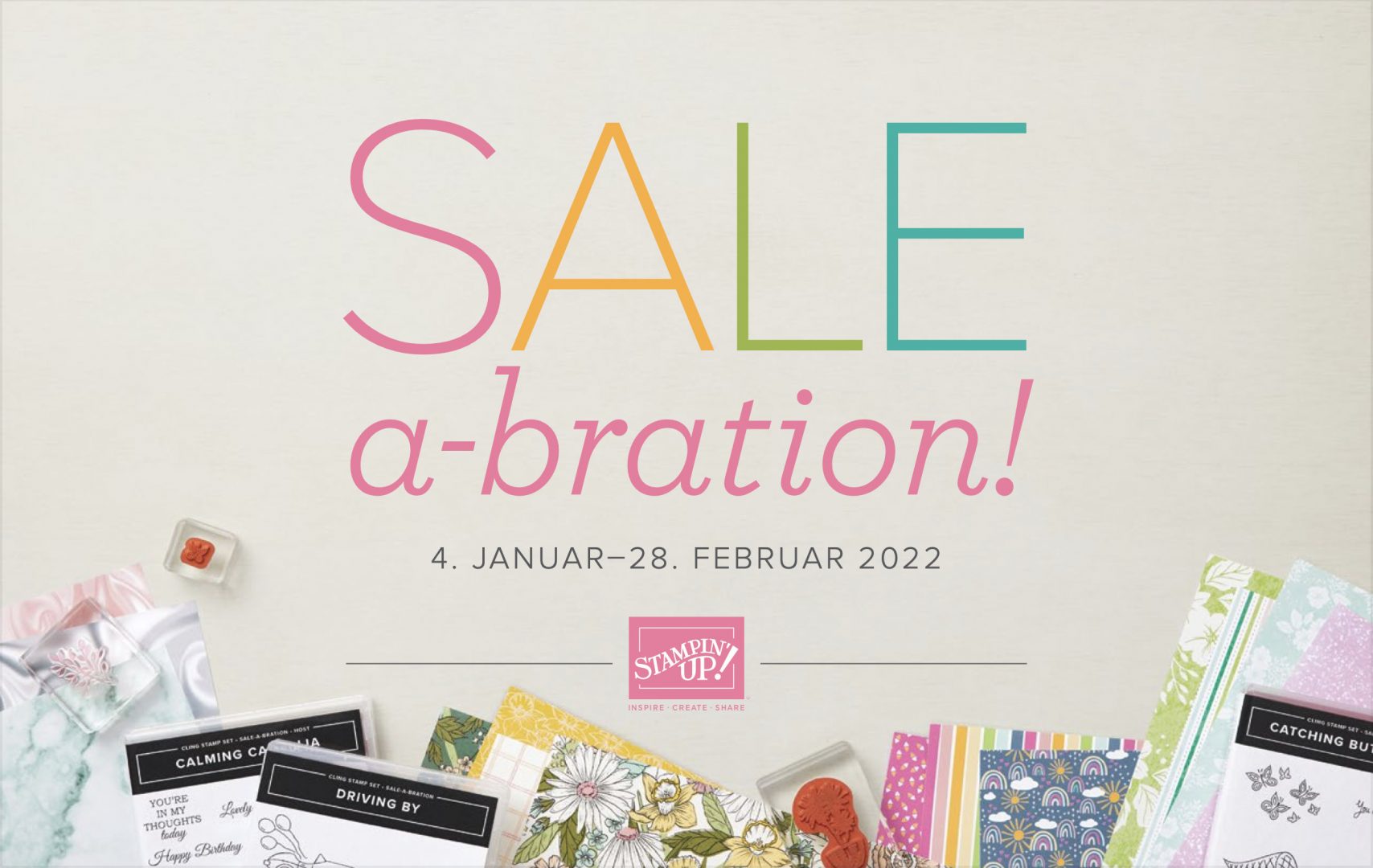 Sale-A-Bration Januar - Februar 2022 - Stampin' Up!