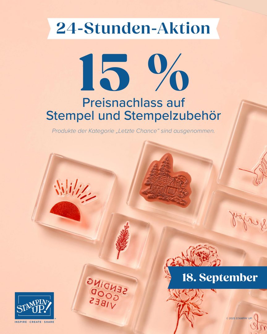 24-Stunden-Stempelaktion am 18. September 2025