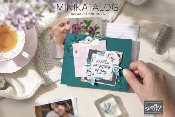 Der neue Minikatalog Januar - April 2026 von Stampin' Up!
