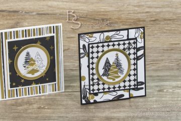 Elegante Xmas Fun Fold Card schnell und einfach zu basteln